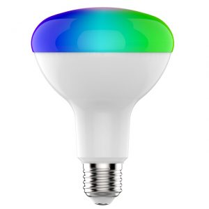 8W E27 tuya smart led bulb dimmable LED ceiling light bulb mushroom lamp RGB+CW E27 with Alexa Google Home